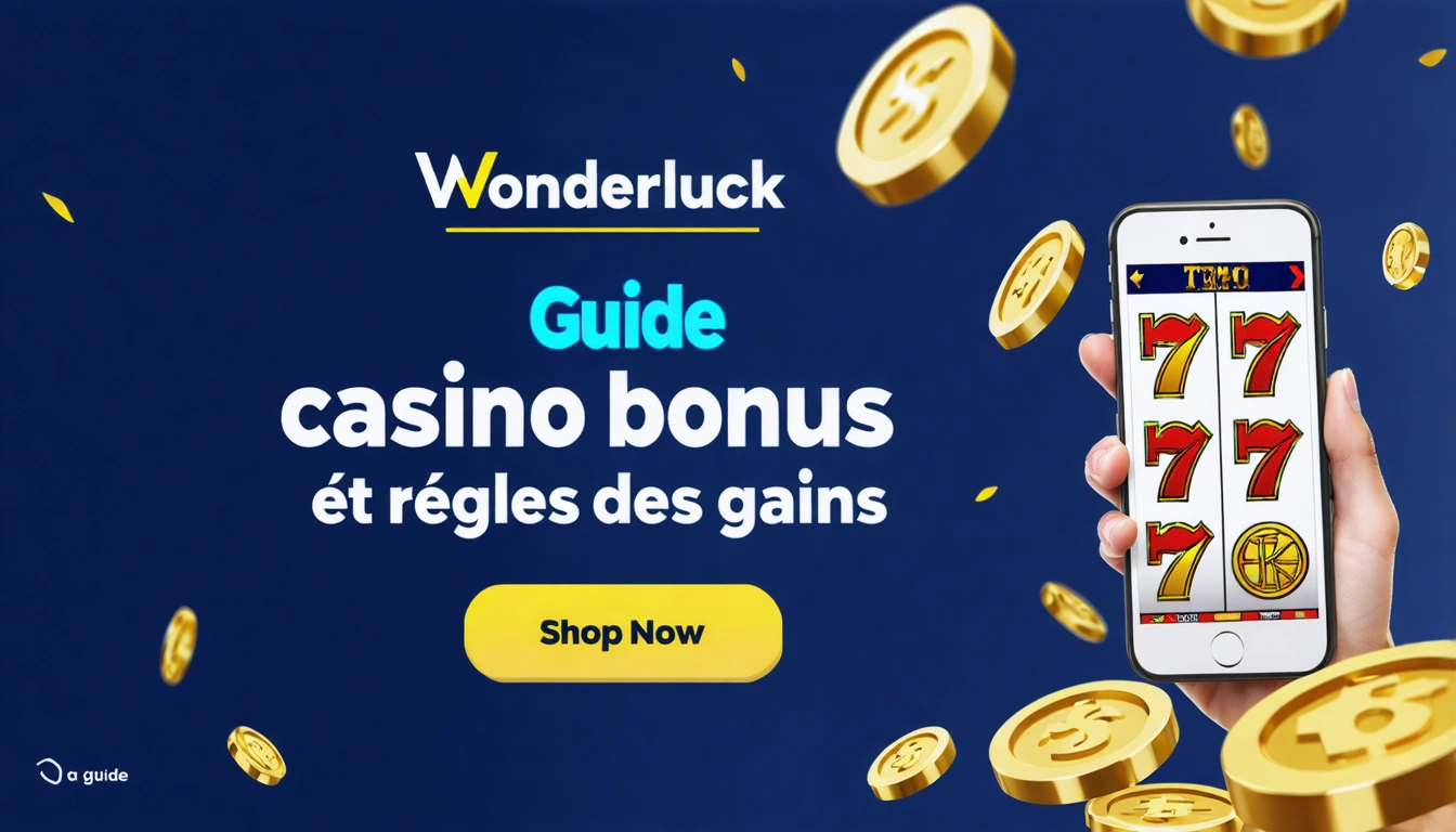 Guide Wonderluck casino bonus et règles des gains